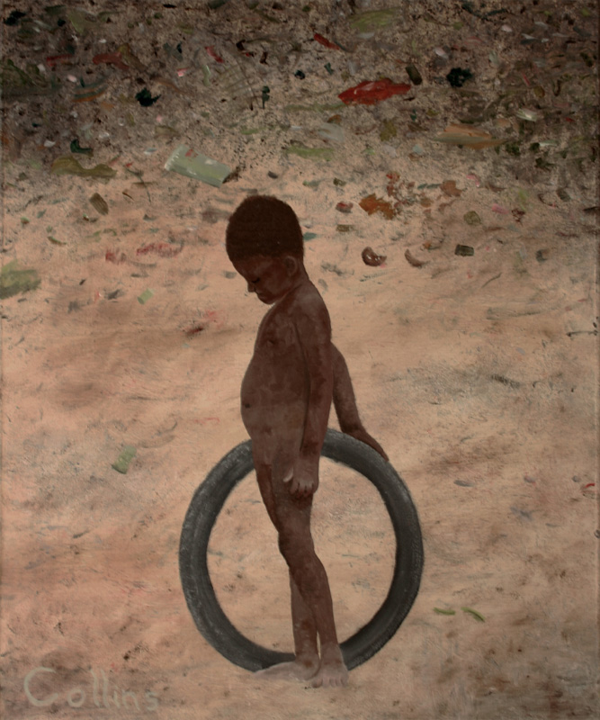 026 'The Wheel' 20x24 oil on linen