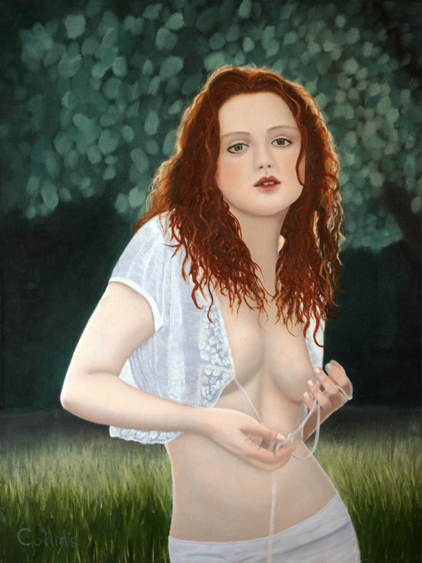 029 'Holly' 18x24 oil on linen
